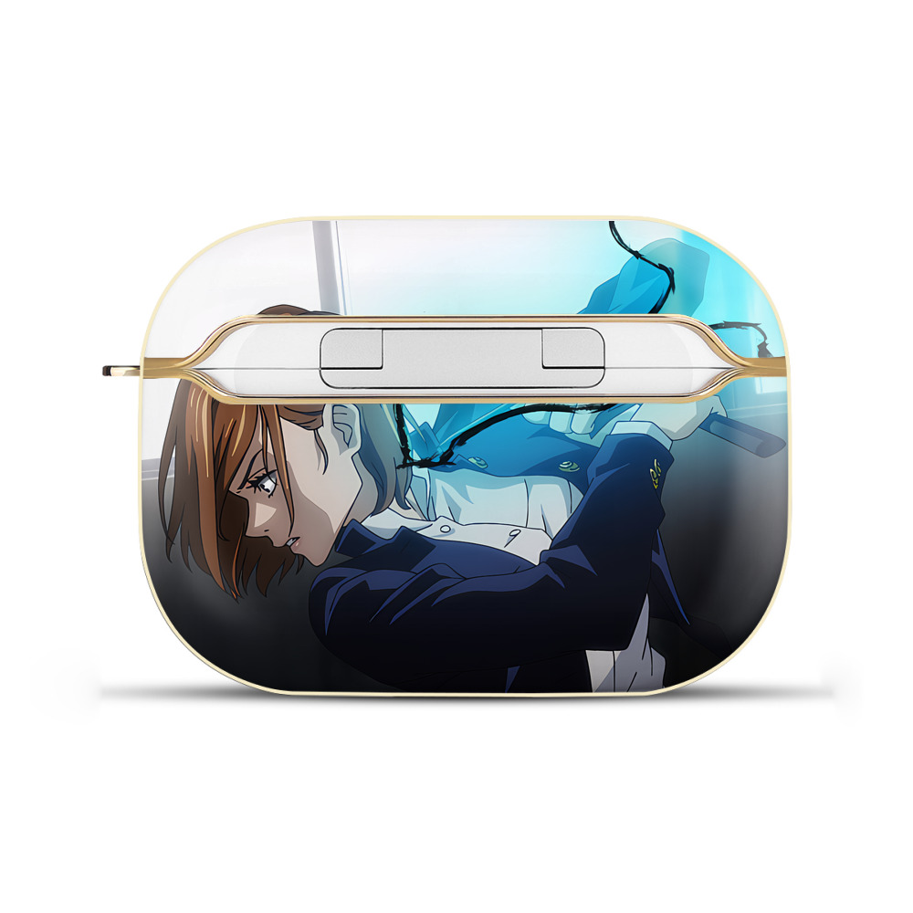 （画像用） 呪術廻戦 Jujutsu Kaisen 【AirPods Pro用】ハードシェル保護ケース｜耐衝撃・防指紋・カラビナ付き商品仕様