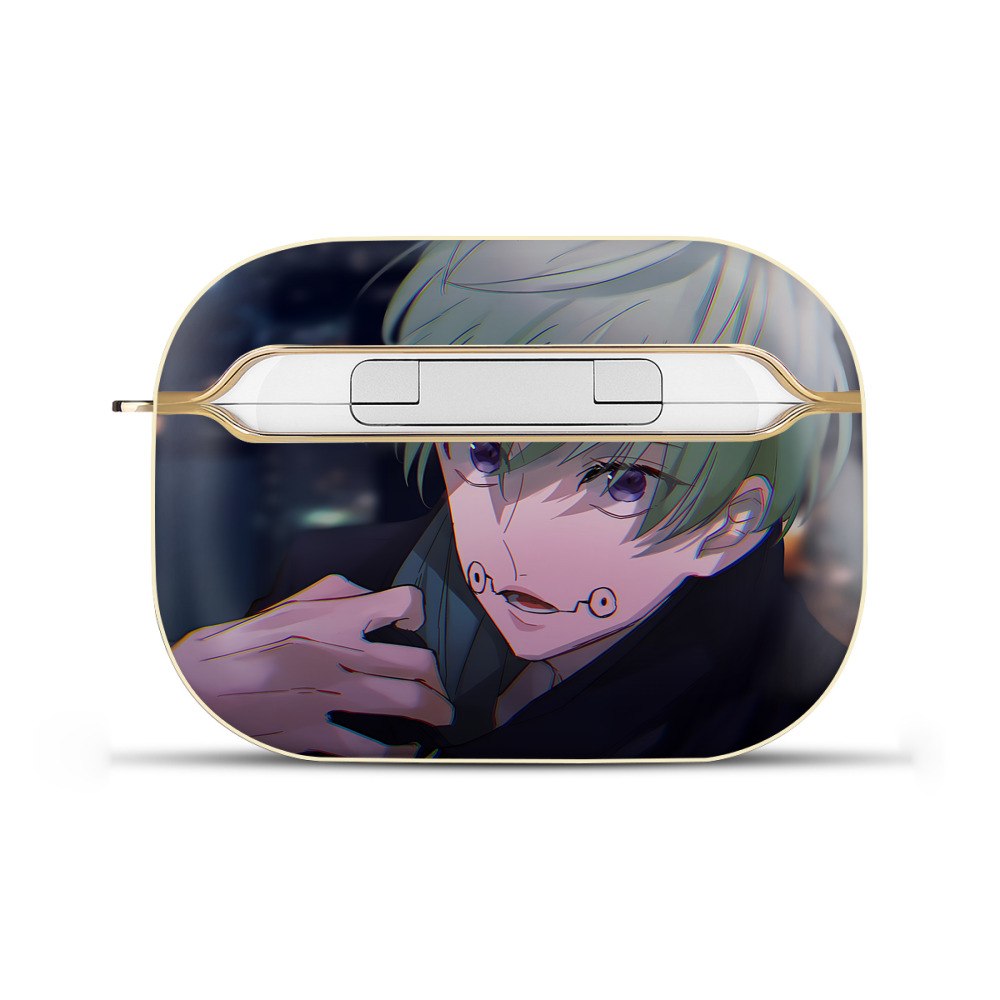 （画像用） 呪術廻戦 Jujutsu Kaisen 【AirPods Pro用】ハードシェル保護ケース｜耐衝撃・防指紋・カラビナ付き商品仕様