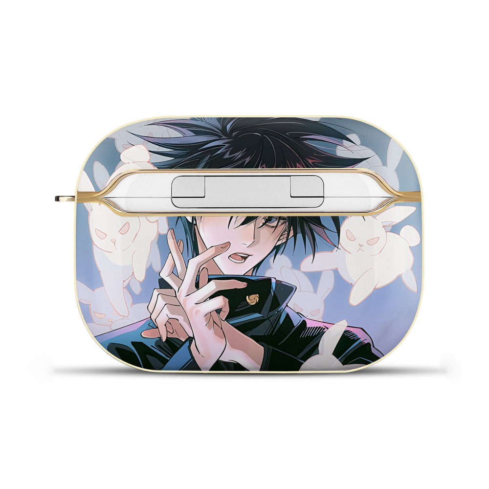 （画像用） 呪術廻戦 Jujutsu Kaisen 【AirPods Pro用】ハードシェル保護ケース｜耐衝撃・防指紋・カラビナ付き商品仕様