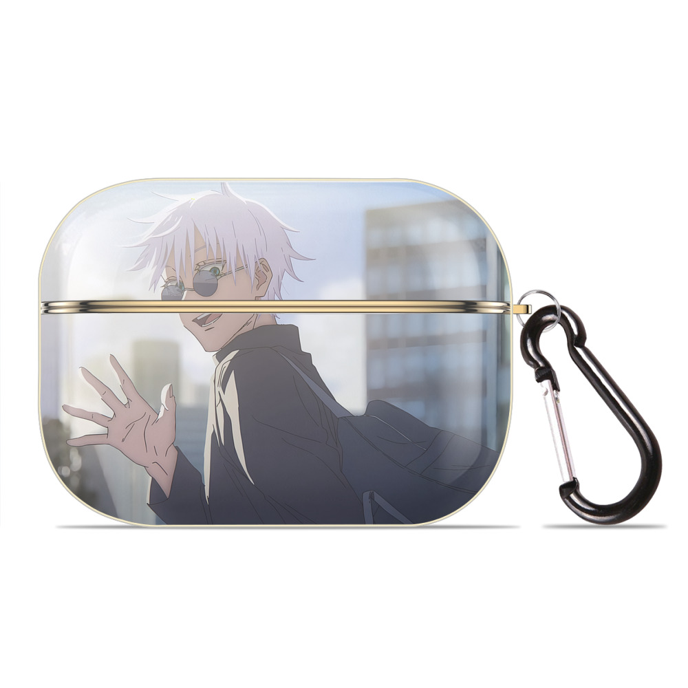 （画像用） 呪術廻戦 Jujutsu Kaisen 【AirPods Pro用】ハードシェル保護ケース｜耐衝撃・防指紋・カラビナ付き商品仕様