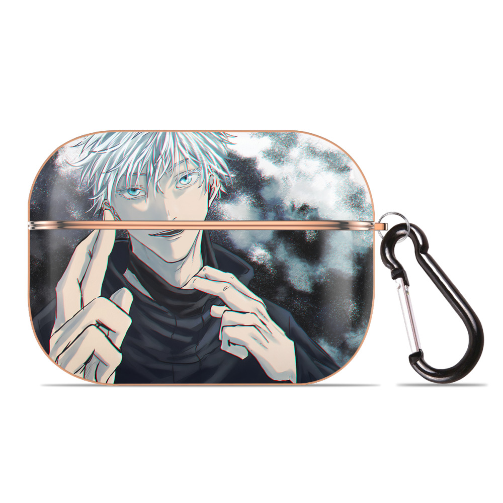 （画像用） 呪術廻戦 Jujutsu Kaisen 【AirPods Pro用】ハードシェル保護ケース｜耐衝撃・防指紋・カラビナ付き商品仕様