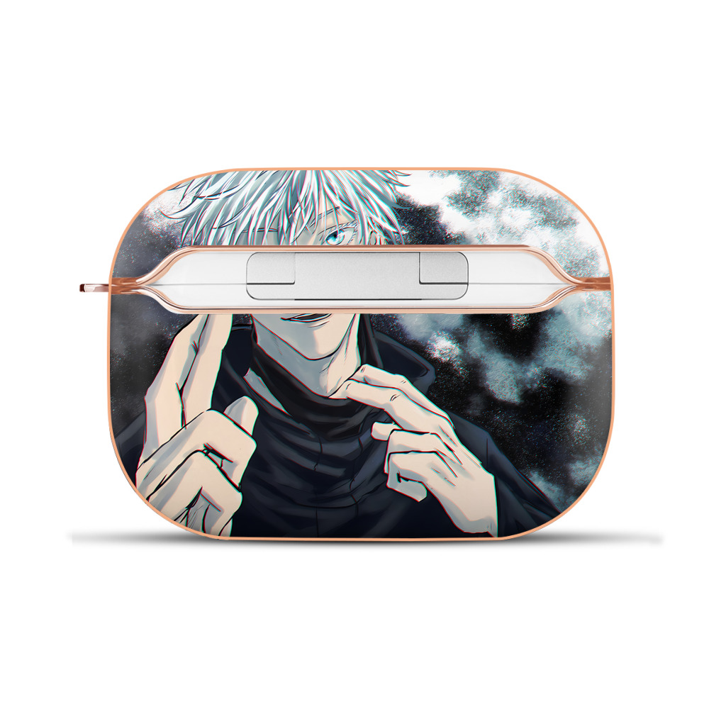 （画像用） 呪術廻戦 Jujutsu Kaisen 【AirPods Pro用】ハードシェル保護ケース｜耐衝撃・防指紋・カラビナ付き商品仕様