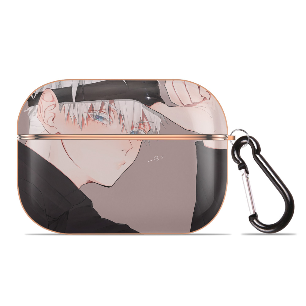 （画像用） 呪術廻戦 Jujutsu Kaisen 【AirPods Pro用】ハードシェル保護ケース｜耐衝撃・防指紋・カラビナ付き商品仕様