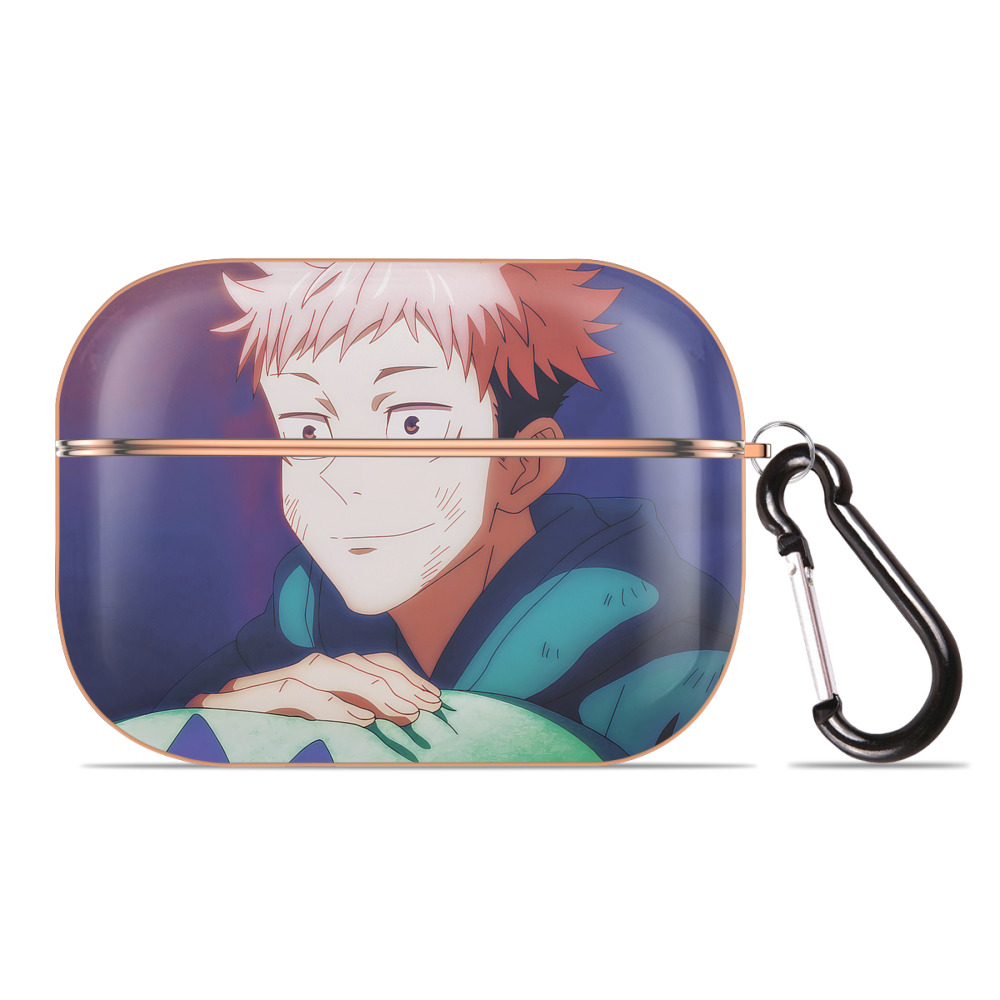 （画像用） 呪術廻戦 Jujutsu Kaisen 【AirPods Pro用】ハードシェル保護ケース｜耐衝撃・防指紋・カラビナ付き商品仕様