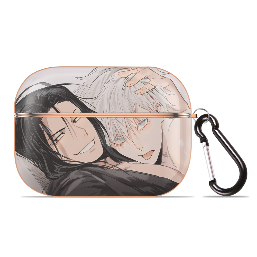 （画像用） 呪術廻戦 Jujutsu Kaisen 【AirPods Pro用】ハードシェル保護ケース｜耐衝撃・防指紋・カラビナ付き商品仕様