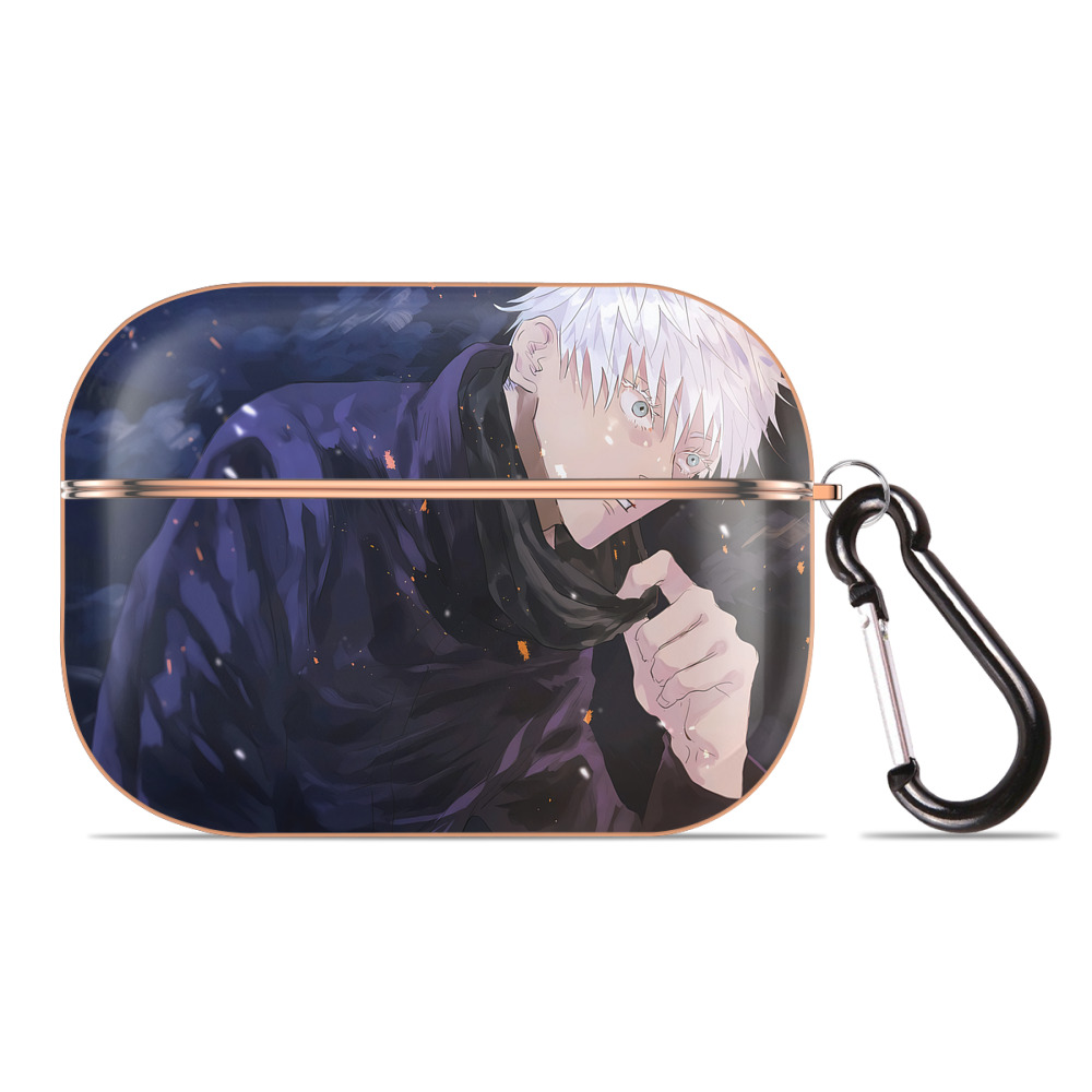 （画像用） 呪術廻戦 Jujutsu Kaisen 【AirPods Pro用】ハードシェル保護ケース｜耐衝撃・防指紋・カラビナ付き商品仕様