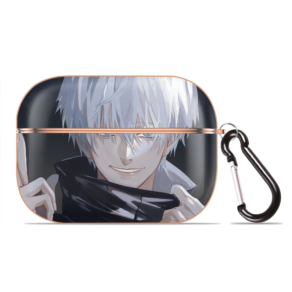 （画像用） 呪術廻戦 Jujutsu Kaisen 【AirPods Pro用】ハードシェル保護ケース｜耐衝撃・防指紋・カラビナ付き商品仕様