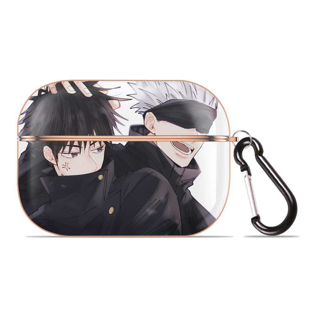 （画像用） 呪術廻戦 Jujutsu Kaisen 【AirPods Pro用】ハードシェル保護ケース｜耐衝撃・防指紋・カラビナ付き商品仕様