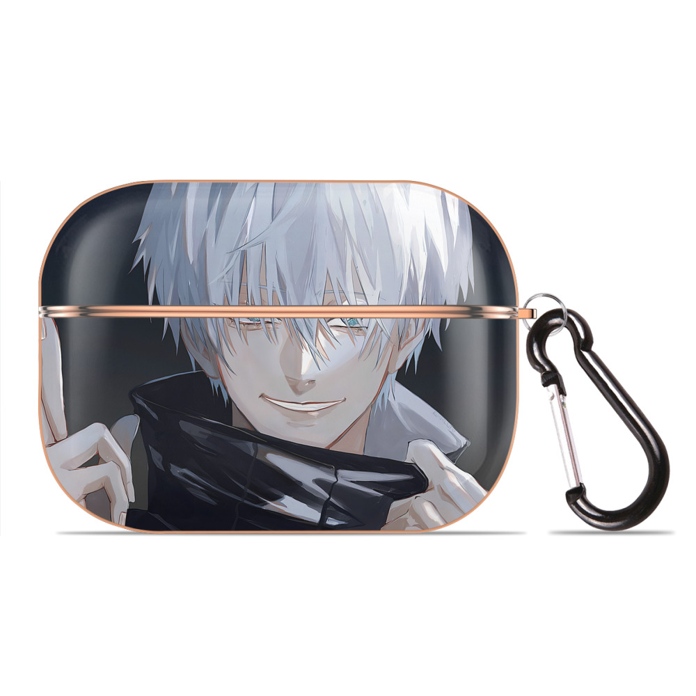 （画像用） 呪術廻戦 Jujutsu Kaisen 【AirPods Pro用】ハードシェル保護ケース｜耐衝撃・防指紋・カラビナ付き商品仕様