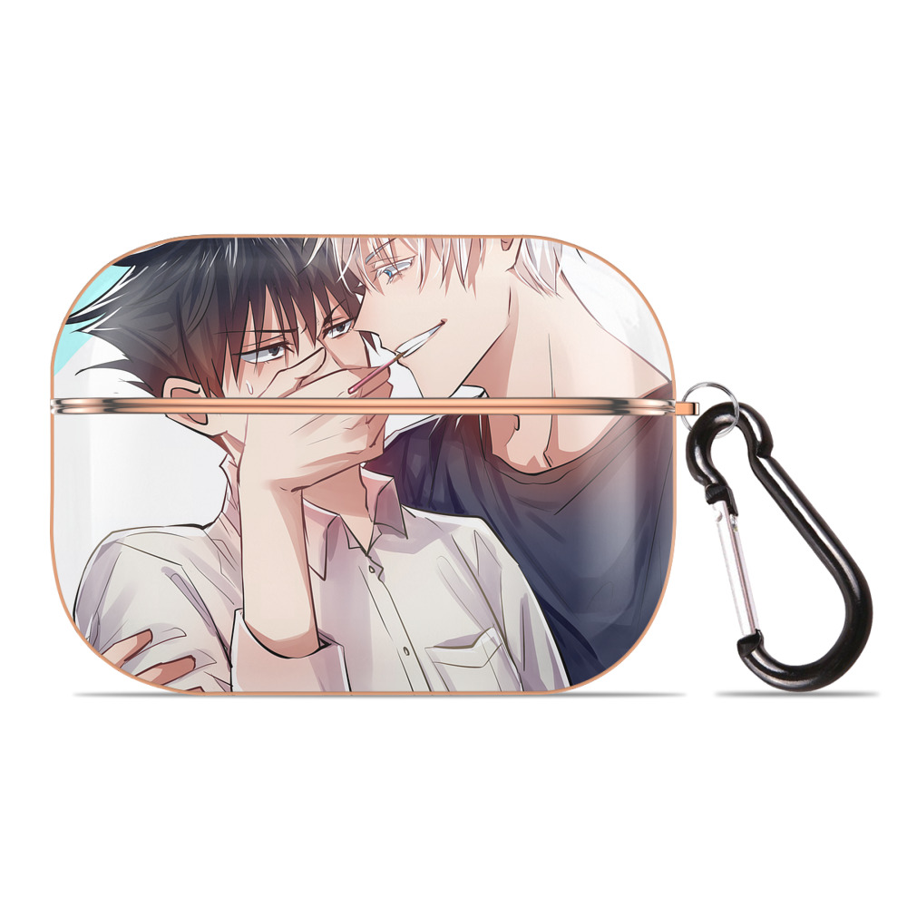 （画像用） 呪術廻戦 Jujutsu Kaisen 【AirPods Pro用】ハードシェル保護ケース｜耐衝撃・防指紋・カラビナ付き商品仕様