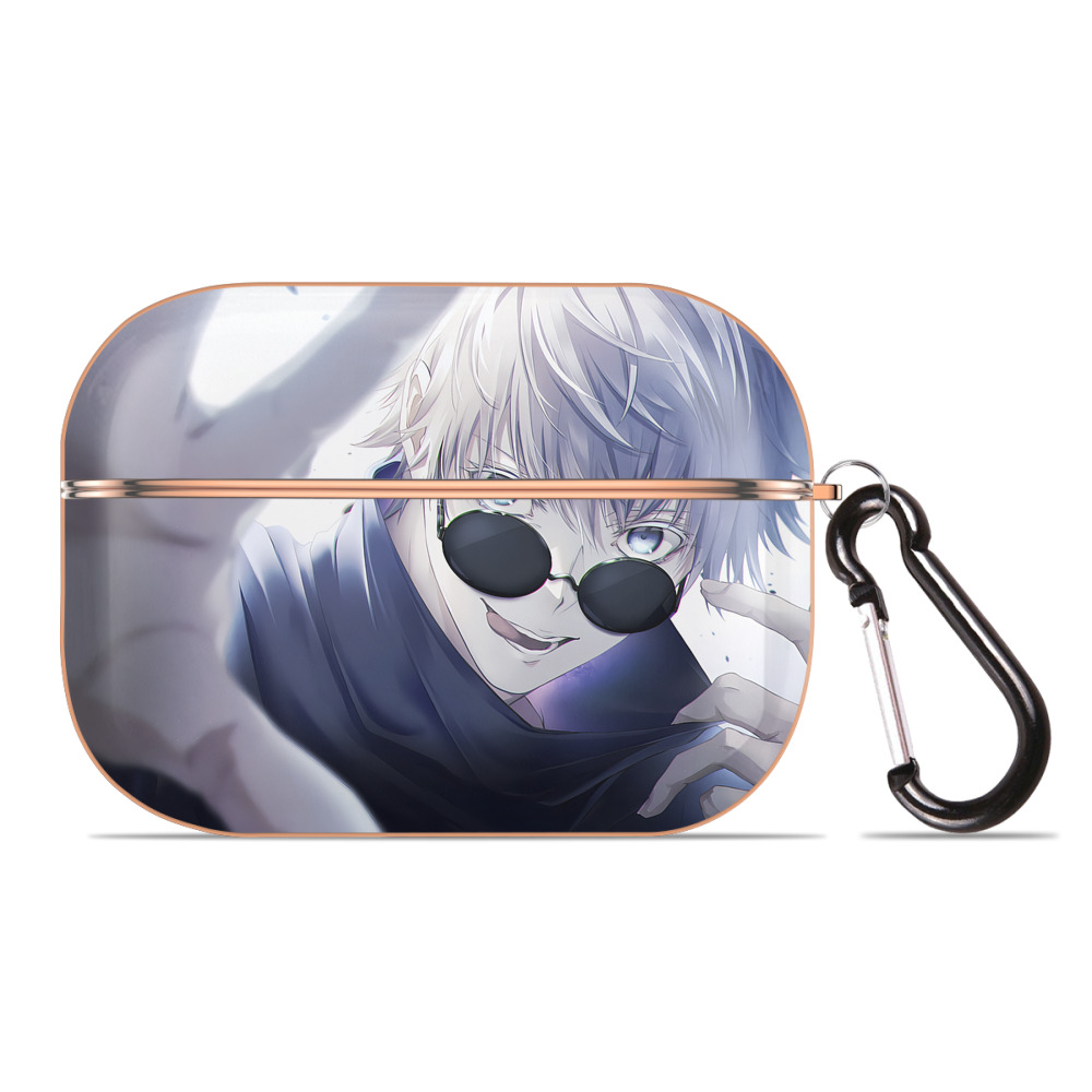 （画像用） 呪術廻戦 Jujutsu Kaisen 【AirPods Pro用】ハードシェル保護ケース｜耐衝撃・防指紋・カラビナ付き商品仕様