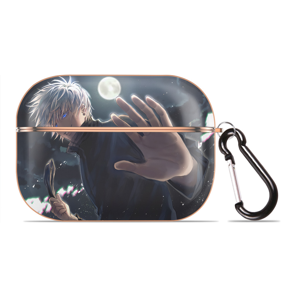 （画像用） 呪術廻戦 Jujutsu Kaisen 【AirPods Pro用】ハードシェル保護ケース｜耐衝撃・防指紋・カラビナ付き商品仕様