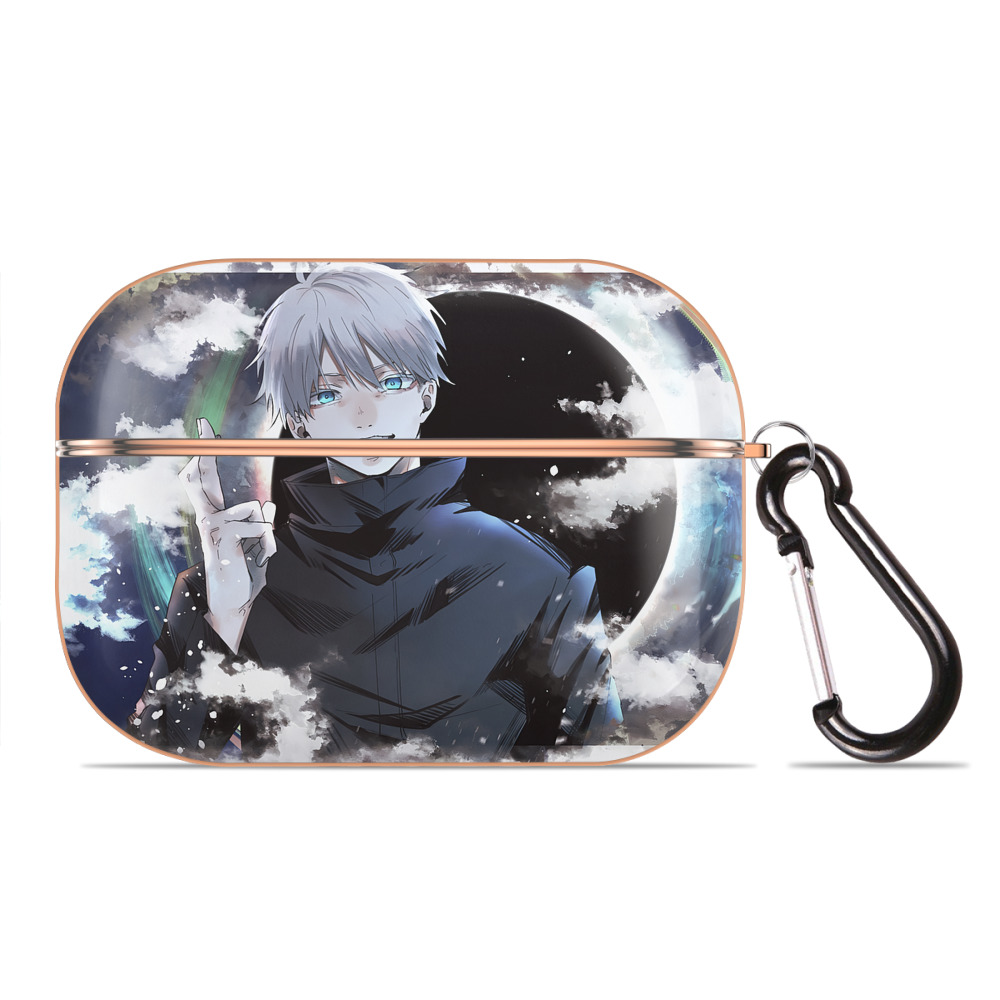 （画像用） 呪術廻戦 Jujutsu Kaisen 【AirPods Pro用】ハードシェル保護ケース｜耐衝撃・防指紋・カラビナ付き商品仕様