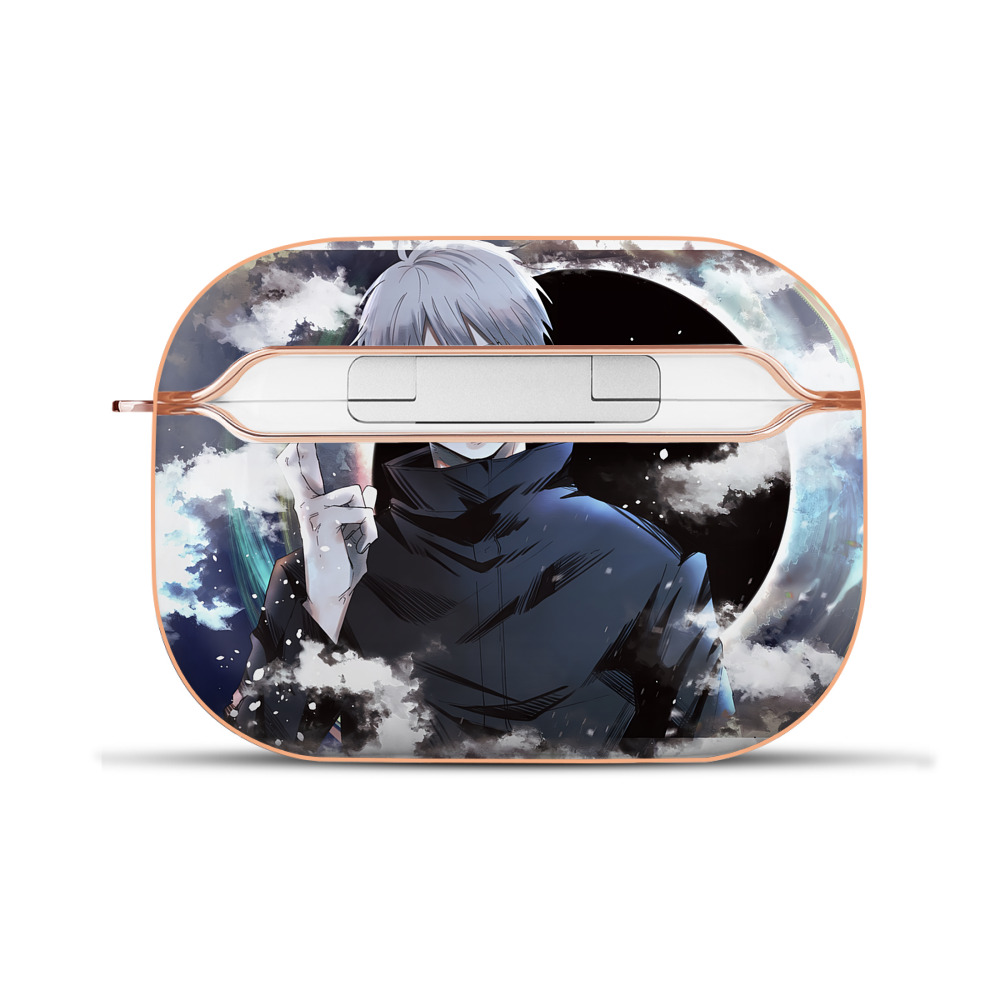 （画像用） 呪術廻戦 Jujutsu Kaisen 【AirPods Pro用】ハードシェル保護ケース｜耐衝撃・防指紋・カラビナ付き商品仕様