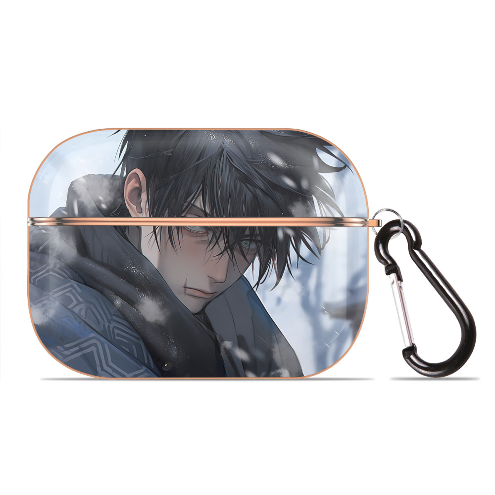 （画像用） 呪術廻戦 Jujutsu Kaisen 【AirPods Pro用】ハードシェル保護ケース｜耐衝撃・防指紋・カラビナ付き商品仕様
