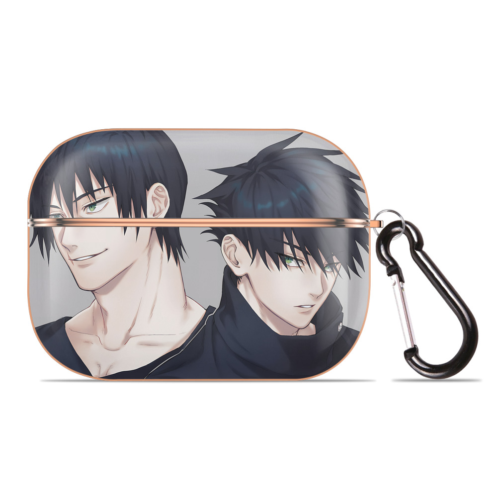 （画像用） 呪術廻戦 Jujutsu Kaisen 【AirPods Pro用】ハードシェル保護ケース｜耐衝撃・防指紋・カラビナ付き商品仕様
