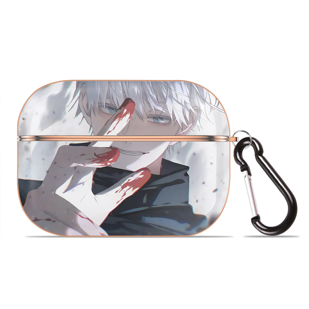 （画像用） 呪術廻戦 Jujutsu Kaisen 【AirPods Pro用】ハードシェル保護ケース｜耐衝撃・防指紋・カラビナ付き商品仕様