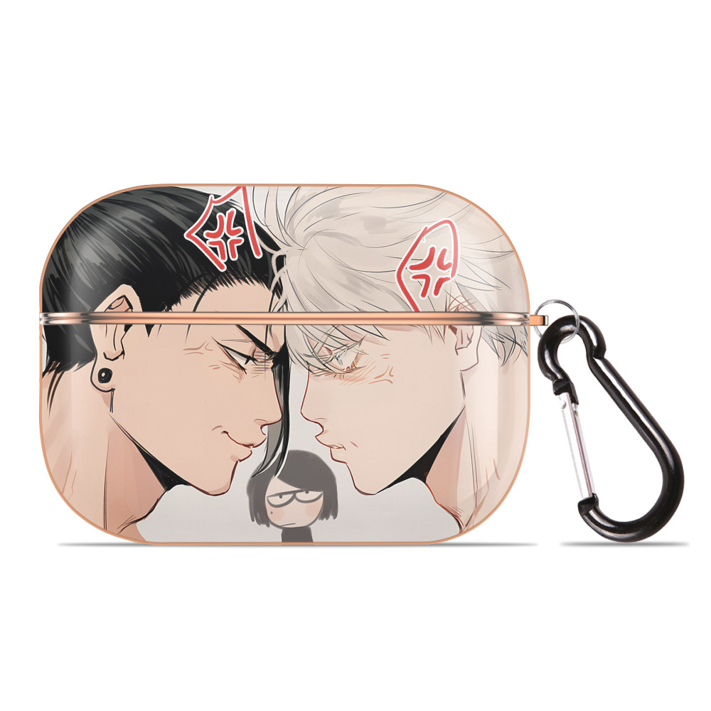 （画像用） 呪術廻戦 Jujutsu Kaisen 【AirPods Pro用】ハードシェル保護ケース｜耐衝撃・防指紋・カラビナ付き商品仕様