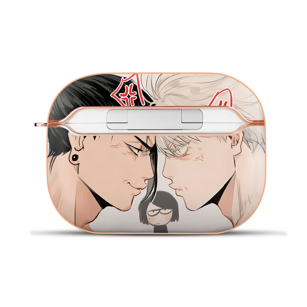 （画像用） 呪術廻戦 Jujutsu Kaisen 【AirPods Pro用】ハードシェル保護ケース｜耐衝撃・防指紋・カラビナ付き商品仕様