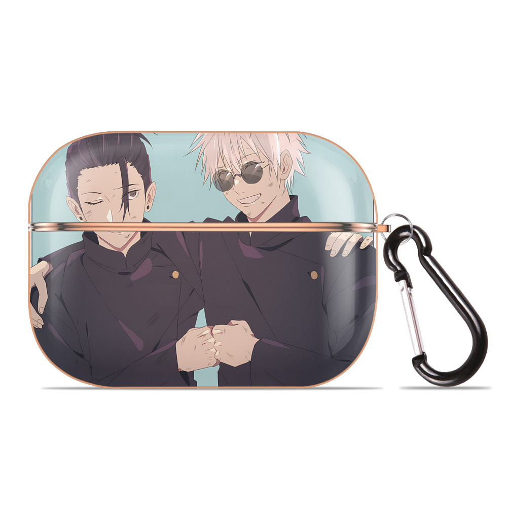 （画像用） 呪術廻戦 Jujutsu Kaisen 【AirPods Pro用】ハードシェル保護ケース｜耐衝撃・防指紋・カラビナ付き商品仕様