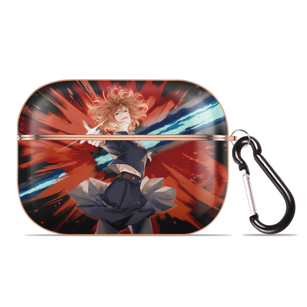 （画像用） 呪術廻戦 Jujutsu Kaisen 【AirPods Pro用】ハードシェル保護ケース｜耐衝撃・防指紋・カラビナ付き商品仕様