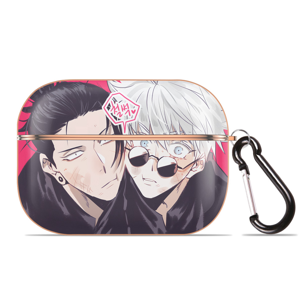 （画像用） 呪術廻戦 Jujutsu Kaisen 【AirPods Pro用】ハードシェル保護ケース｜耐衝撃・防指紋・カラビナ付き商品仕様