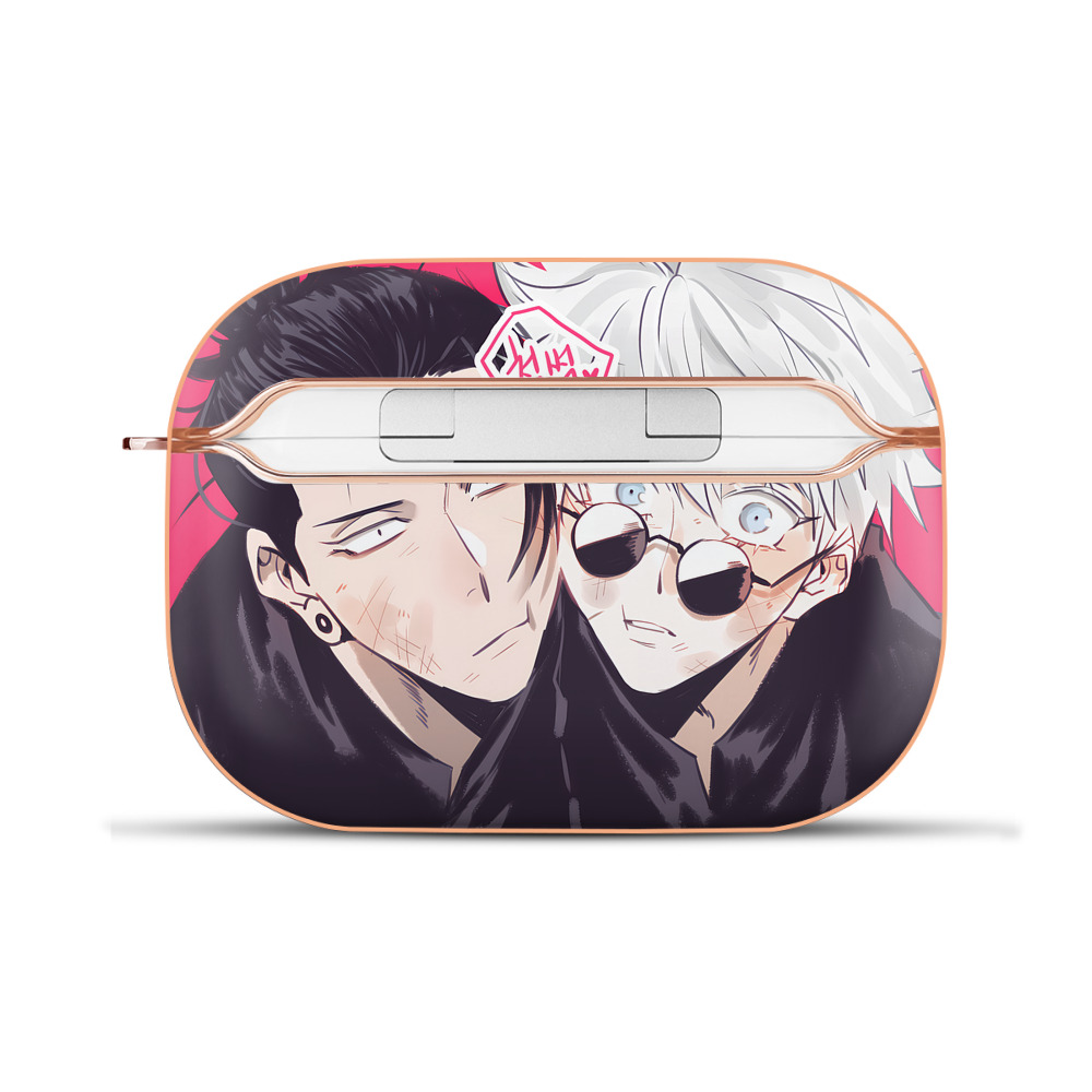 （画像用） 呪術廻戦 Jujutsu Kaisen 【AirPods Pro用】ハードシェル保護ケース｜耐衝撃・防指紋・カラビナ付き商品仕様