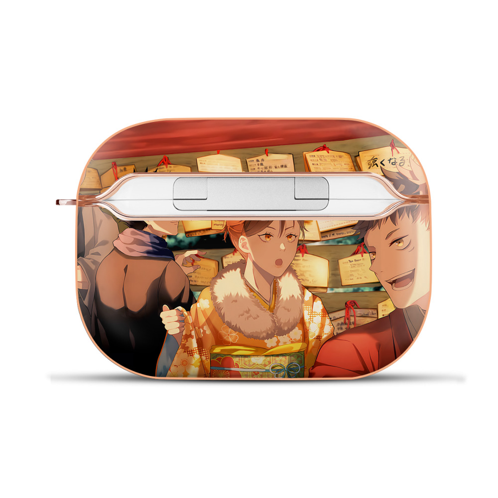 （画像用） 呪術廻戦 Jujutsu Kaisen 【AirPods Pro用】ハードシェル保護ケース｜耐衝撃・防指紋・カラビナ付き商品仕様