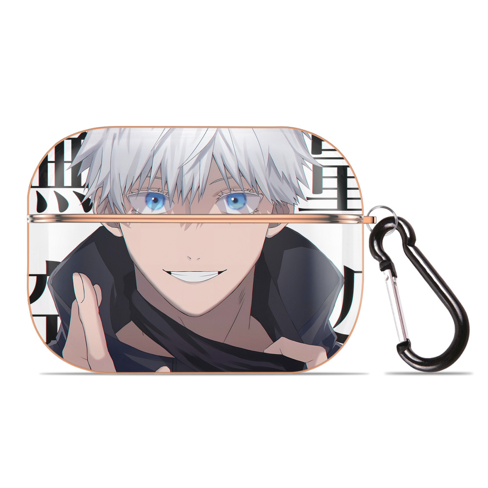 （画像用） 呪術廻戦 Jujutsu Kaisen 【AirPods Pro用】ハードシェル保護ケース｜耐衝撃・防指紋・カラビナ付き商品仕様