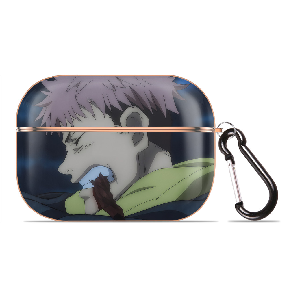 （画像用） 呪術廻戦 Jujutsu Kaisen 【AirPods Pro用】ハードシェル保護ケース｜耐衝撃・防指紋・カラビナ付き商品仕様