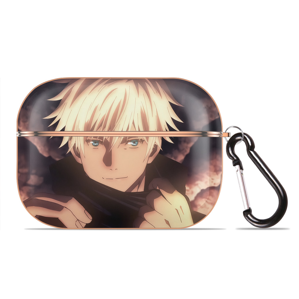 （画像用） 呪術廻戦 Jujutsu Kaisen 【AirPods Pro用】ハードシェル保護ケース｜耐衝撃・防指紋・カラビナ付き商品仕様