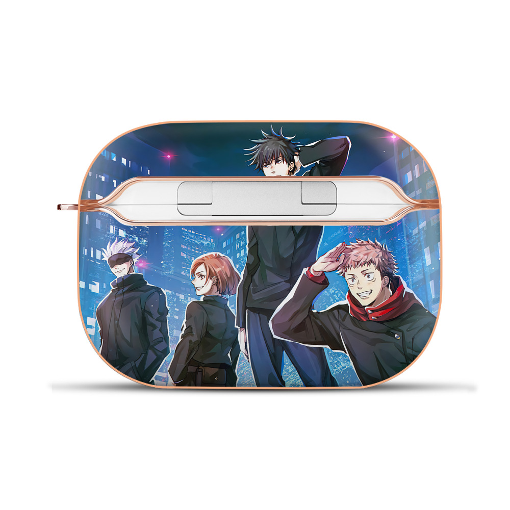 （画像用） 呪術廻戦 Jujutsu Kaisen 【AirPods Pro用】ハードシェル保護ケース｜耐衝撃・防指紋・カラビナ付き商品仕様