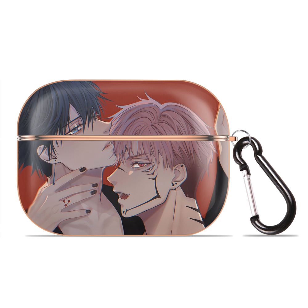 （画像用） 呪術廻戦 Jujutsu Kaisen 【AirPods Pro用】ハードシェル保護ケース｜耐衝撃・防指紋・カラビナ付き商品仕様