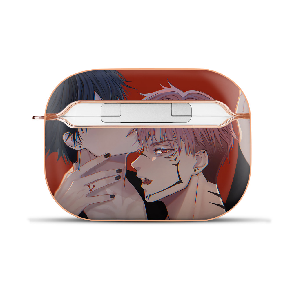 （画像用） 呪術廻戦 Jujutsu Kaisen 【AirPods Pro用】ハードシェル保護ケース｜耐衝撃・防指紋・カラビナ付き商品仕様