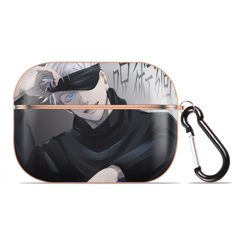 （画像用） 呪術廻戦 Jujutsu Kaisen 【AirPods Pro用】ハードシェル保護ケース｜耐衝撃・防指紋・カラビナ付き商品仕様