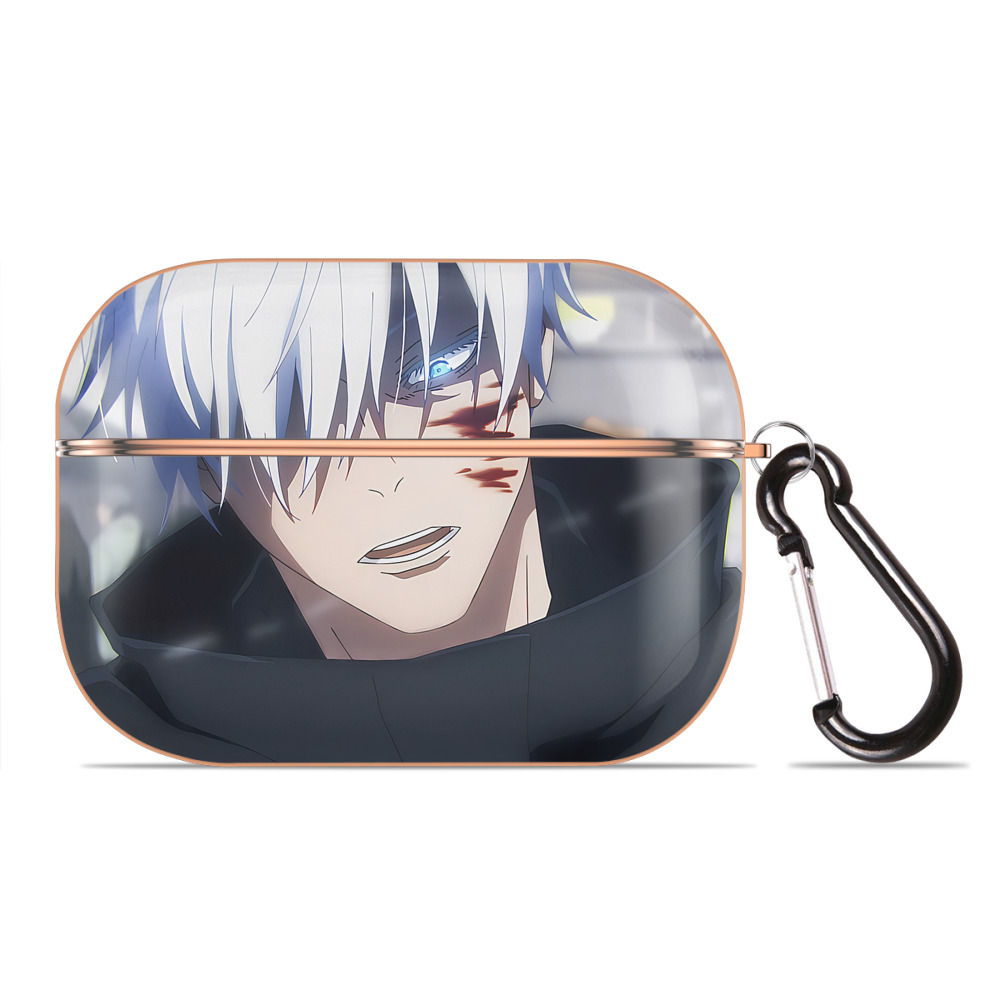 （画像用） 呪術廻戦 Jujutsu Kaisen 【AirPods Pro用】ハードシェル保護ケース｜耐衝撃・防指紋・カラビナ付き商品仕様