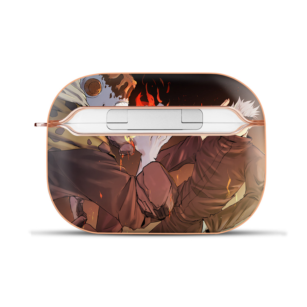 （画像用） 呪術廻戦 Jujutsu Kaisen 【AirPods Pro用】ハードシェル保護ケース｜耐衝撃・防指紋・カラビナ付き商品仕様