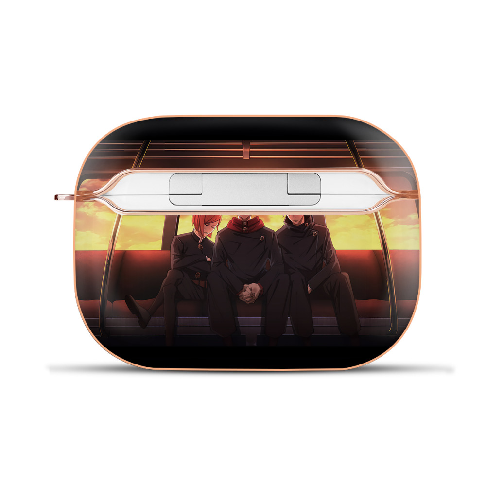 （画像用） 呪術廻戦 Jujutsu Kaisen 【AirPods Pro用】ハードシェル保護ケース｜耐衝撃・防指紋・カラビナ付き商品仕様