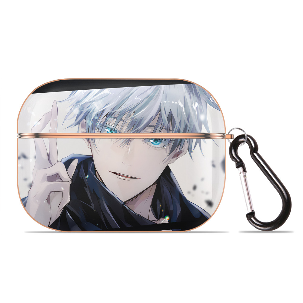 （画像用） 呪術廻戦 Jujutsu Kaisen 【AirPods Pro用】ハードシェル保護ケース｜耐衝撃・防指紋・カラビナ付き商品仕様