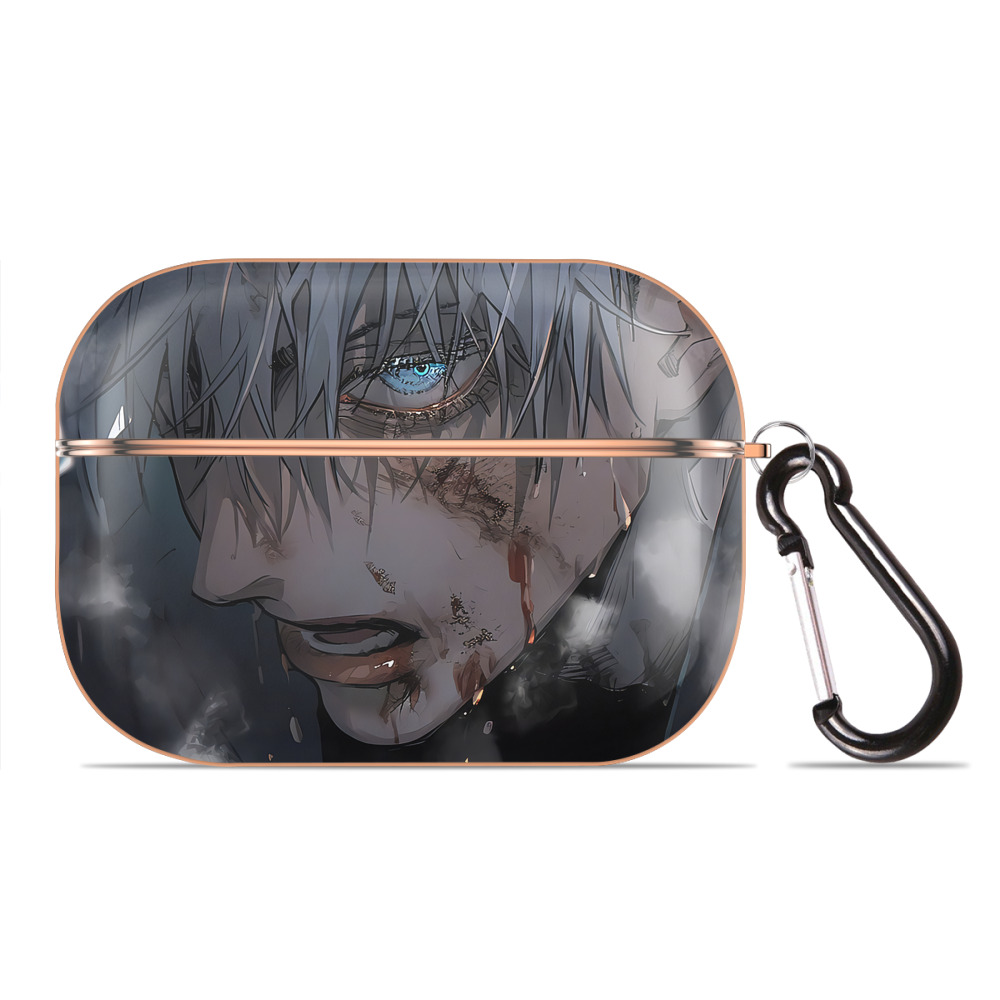（画像用） 呪術廻戦 Jujutsu Kaisen 【AirPods Pro用】ハードシェル保護ケース｜耐衝撃・防指紋・カラビナ付き商品仕様