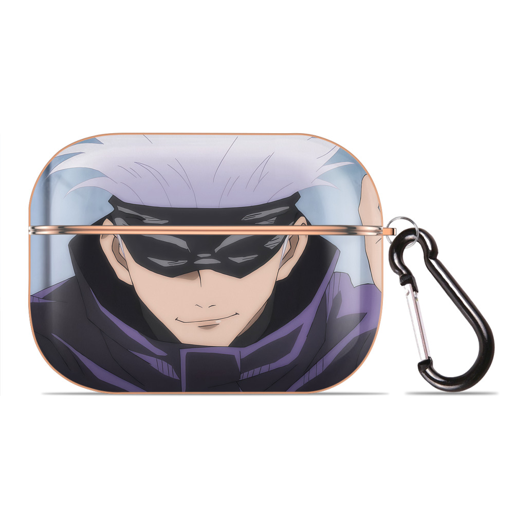 （画像用） 呪術廻戦 Jujutsu Kaisen 【AirPods Pro用】ハードシェル保護ケース｜耐衝撃・防指紋・カラビナ付き商品仕様