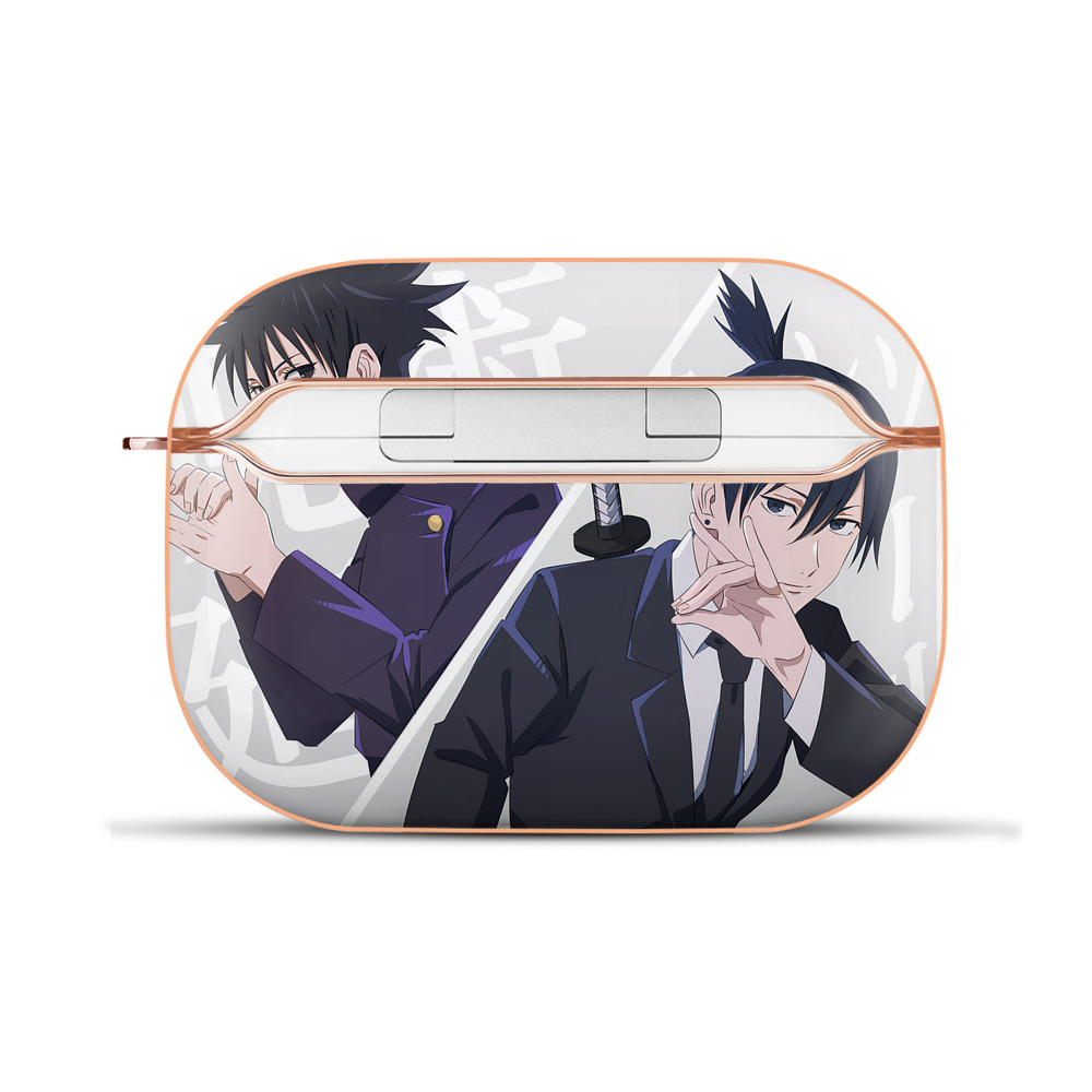 （画像用） 呪術廻戦 Jujutsu Kaisen 【AirPods Pro用】ハードシェル保護ケース｜耐衝撃・防指紋・カラビナ付き商品仕様