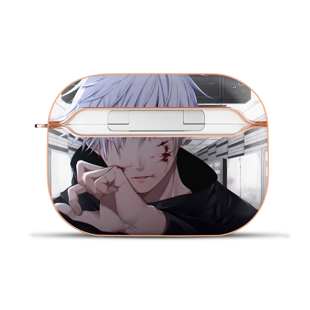 （画像用） 呪術廻戦 Jujutsu Kaisen 【AirPods Pro用】ハードシェル保護ケース｜耐衝撃・防指紋・カラビナ付き商品仕様