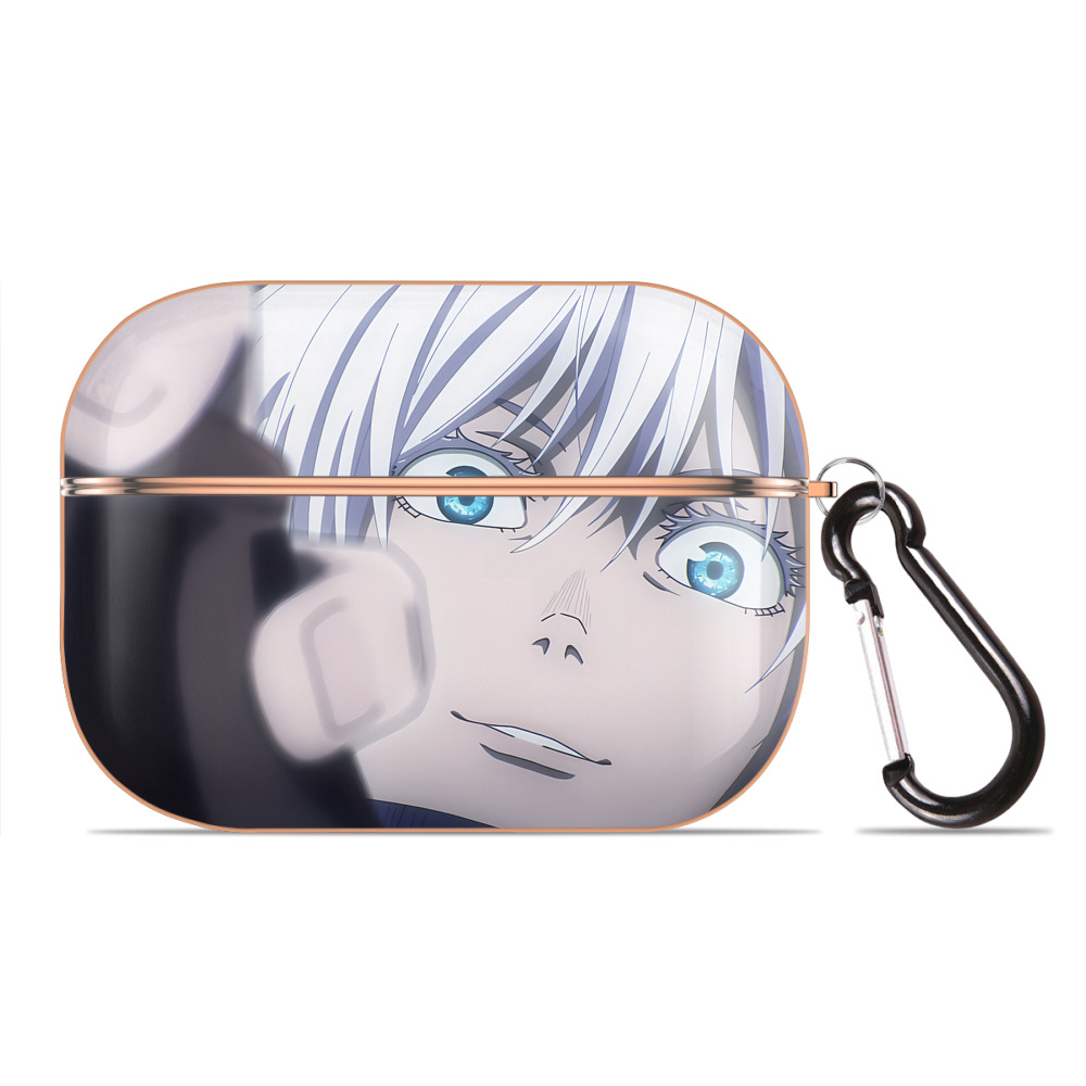 （画像用） 呪術廻戦 Jujutsu Kaisen 【AirPods Pro用】ハードシェル保護ケース｜耐衝撃・防指紋・カラビナ付き商品仕様