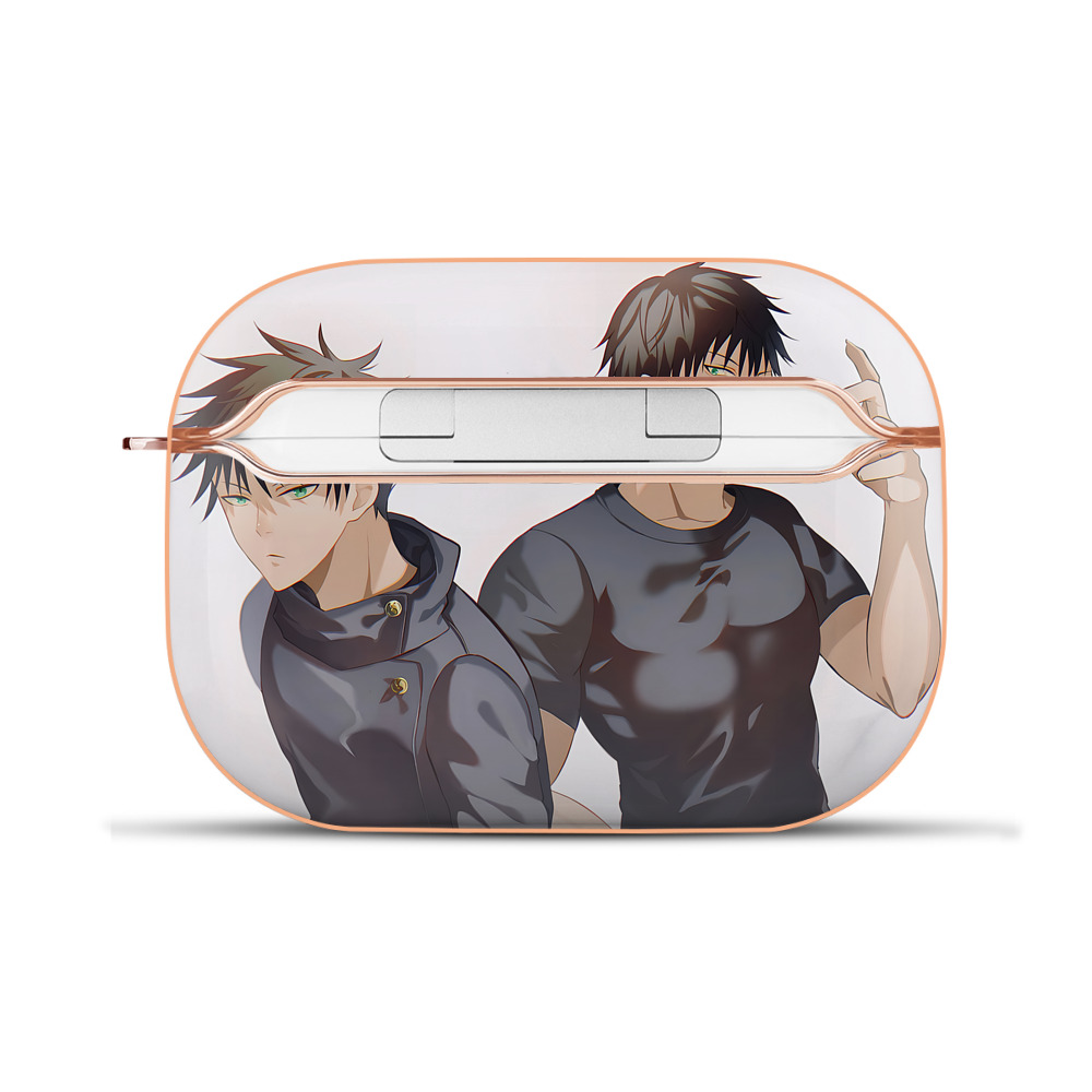 （画像用） 呪術廻戦 Jujutsu Kaisen 【AirPods Pro用】ハードシェル保護ケース｜耐衝撃・防指紋・カラビナ付き商品仕様