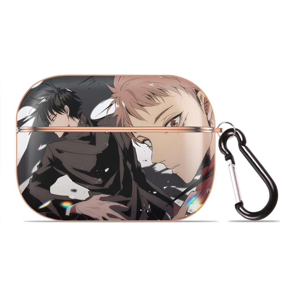 （画像用） 呪術廻戦 Jujutsu Kaisen 【AirPods Pro用】ハードシェル保護ケース｜耐衝撃・防指紋・カラビナ付き商品仕様