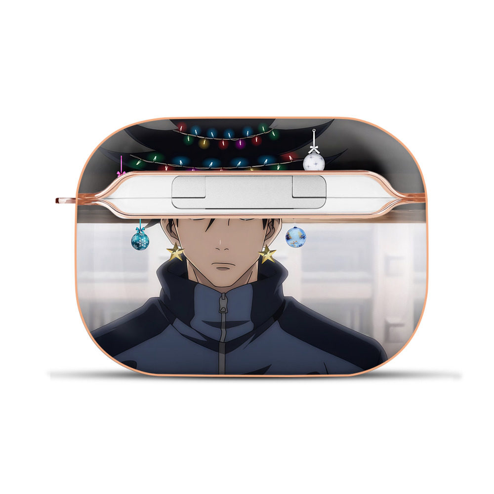 （画像用） 呪術廻戦 Jujutsu Kaisen 【AirPods Pro用】ハードシェル保護ケース｜耐衝撃・防指紋・カラビナ付き商品仕様