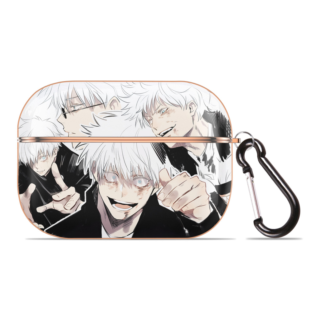 （画像用） 呪術廻戦 Jujutsu Kaisen 【AirPods Pro用】ハードシェル保護ケース｜耐衝撃・防指紋・カラビナ付き商品仕様