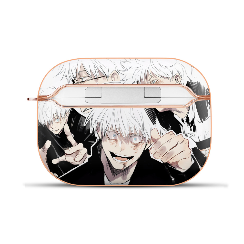 （画像用） 呪術廻戦 Jujutsu Kaisen 【AirPods Pro用】ハードシェル保護ケース｜耐衝撃・防指紋・カラビナ付き商品仕様