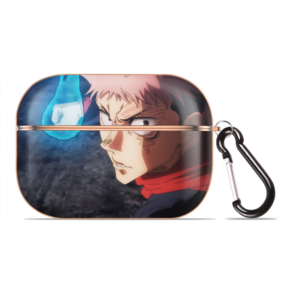 （画像用） 呪術廻戦 Jujutsu Kaisen 【AirPods Pro用】ハードシェル保護ケース｜耐衝撃・防指紋・カラビナ付き商品仕様